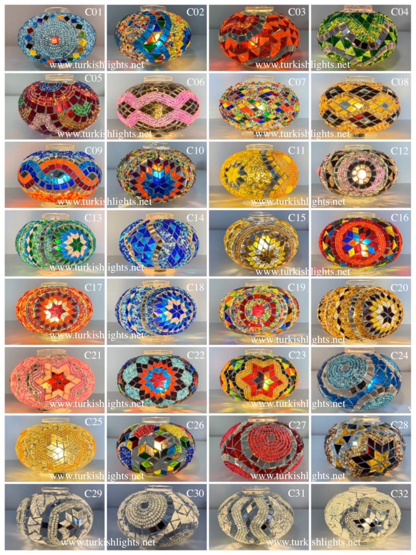 No3 or Large Size Globes