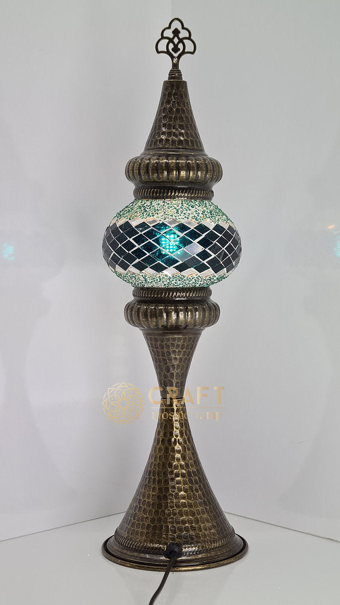 Zurna Table Lamp with Pair No2 (Medium) Size Globes