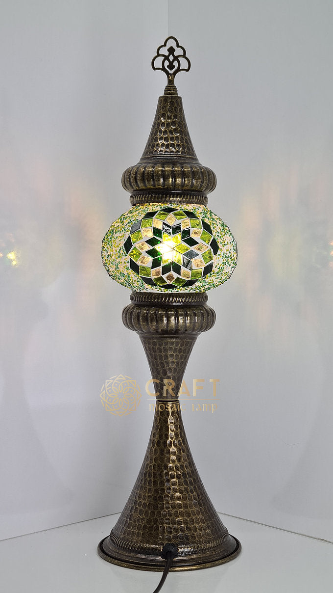 Zurna Table Lamp with Pair No2 (Medium) Size Globes