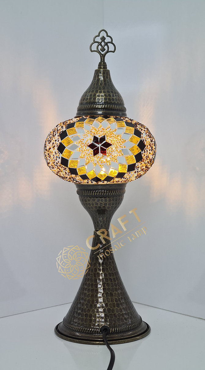 Zurna Table Lamp with Pair No3 (Large) Size Globe