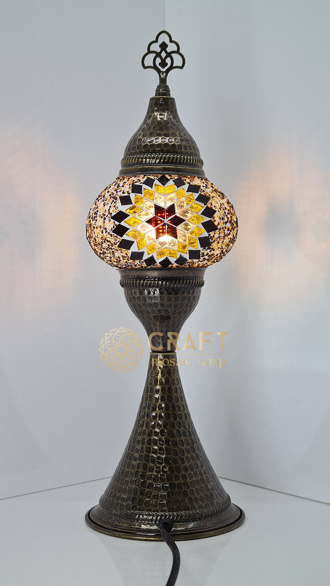 Zurna Table Lamp with Pair No2 (Medium) Size Globes