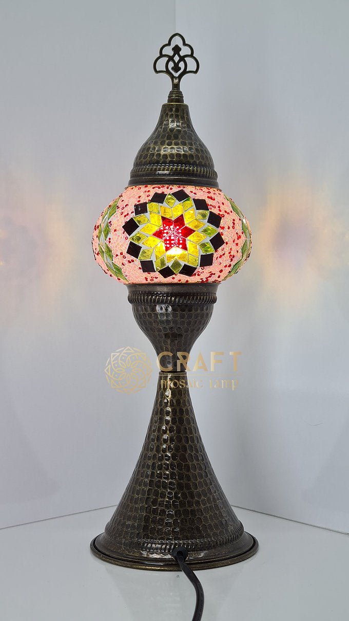 Zurna Table Lamp with Pair No2 (Medium) Size Globes