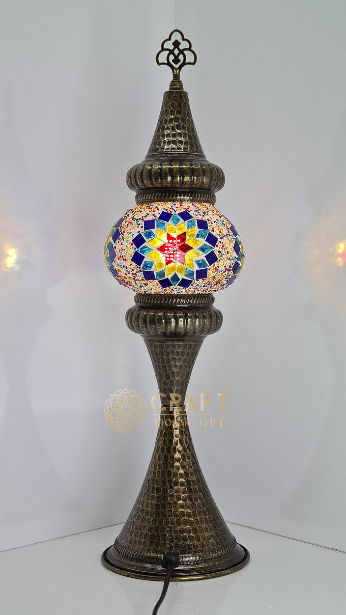 Zurna Table Lamp with Pair No2 (Medium) Size Globes