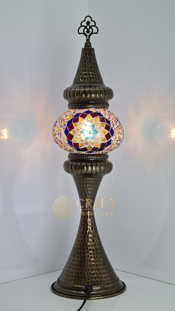 Zurna Table Lamp with Pair No2 (Medium) Size Globes