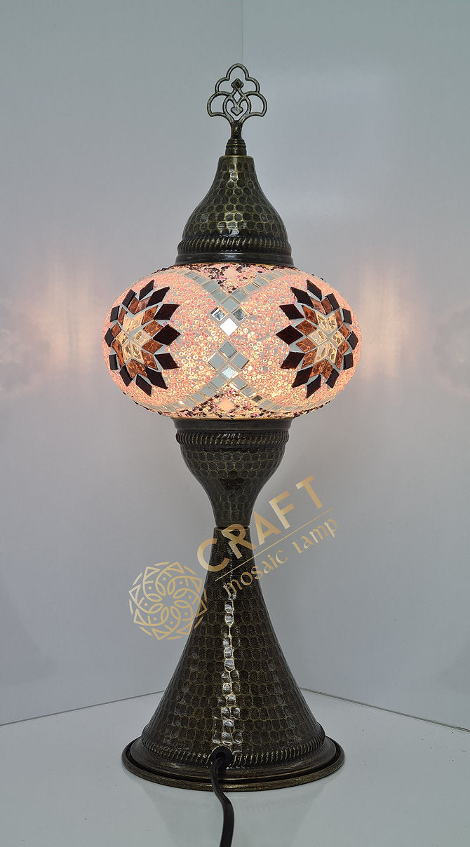 Zurna Table Lamp with Pair No3 (Large) Size Globe