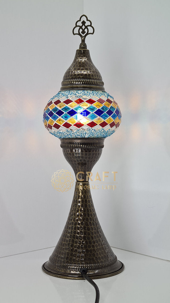 Zurna Table Lamp with Pair No2 (Medium) Size Globes