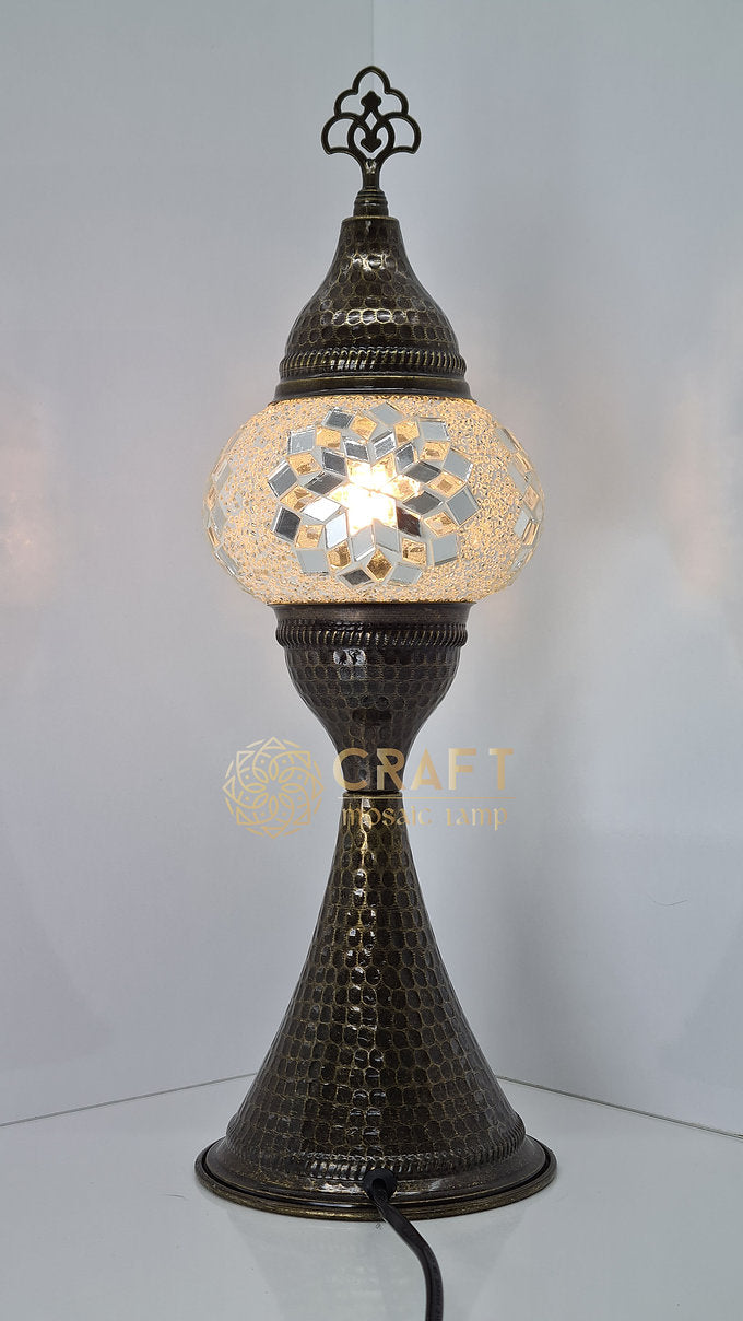 Zurna Table Lamp with Pair No2 (Medium) Size Globes