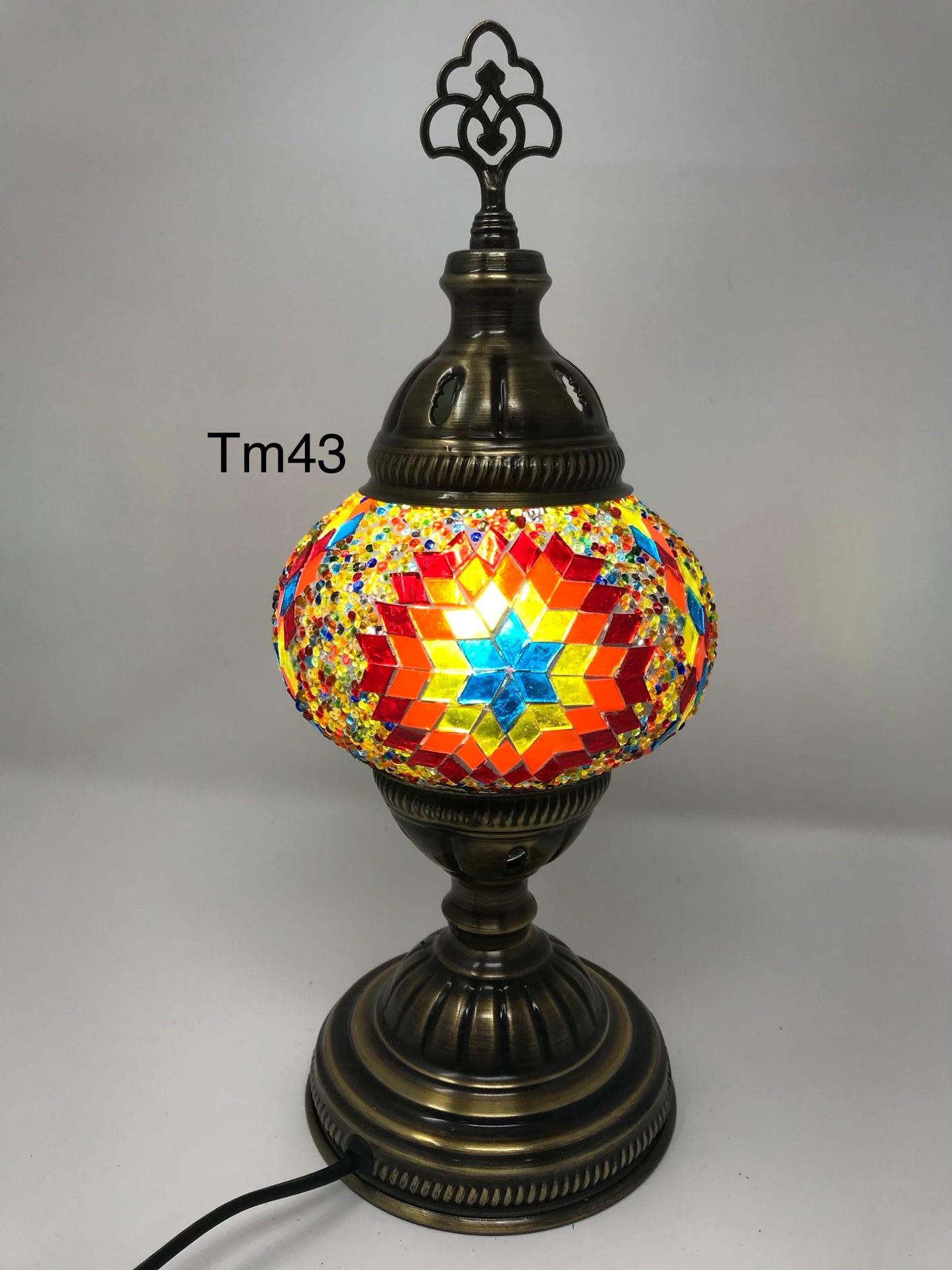 Table Lamps with No2 (Medium) Globe